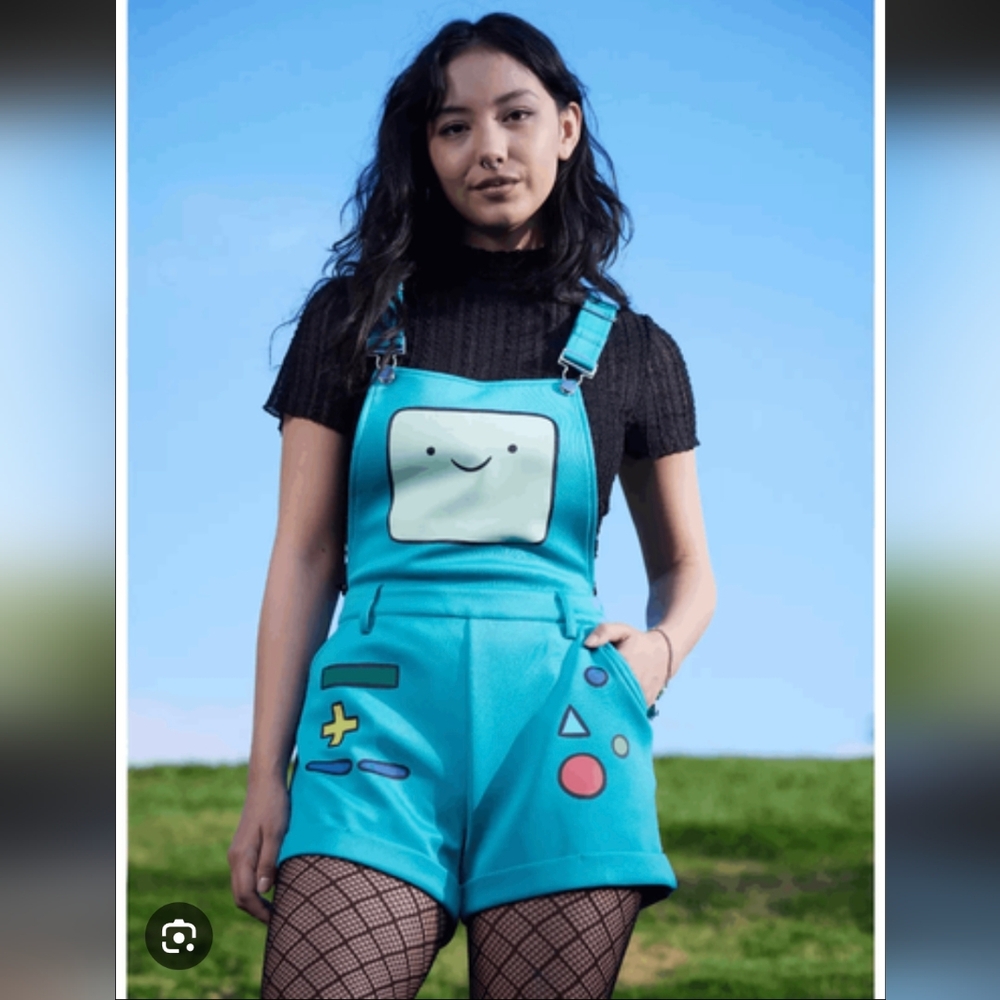 Adventure Time Adventure Time BMO Shortalls- M
